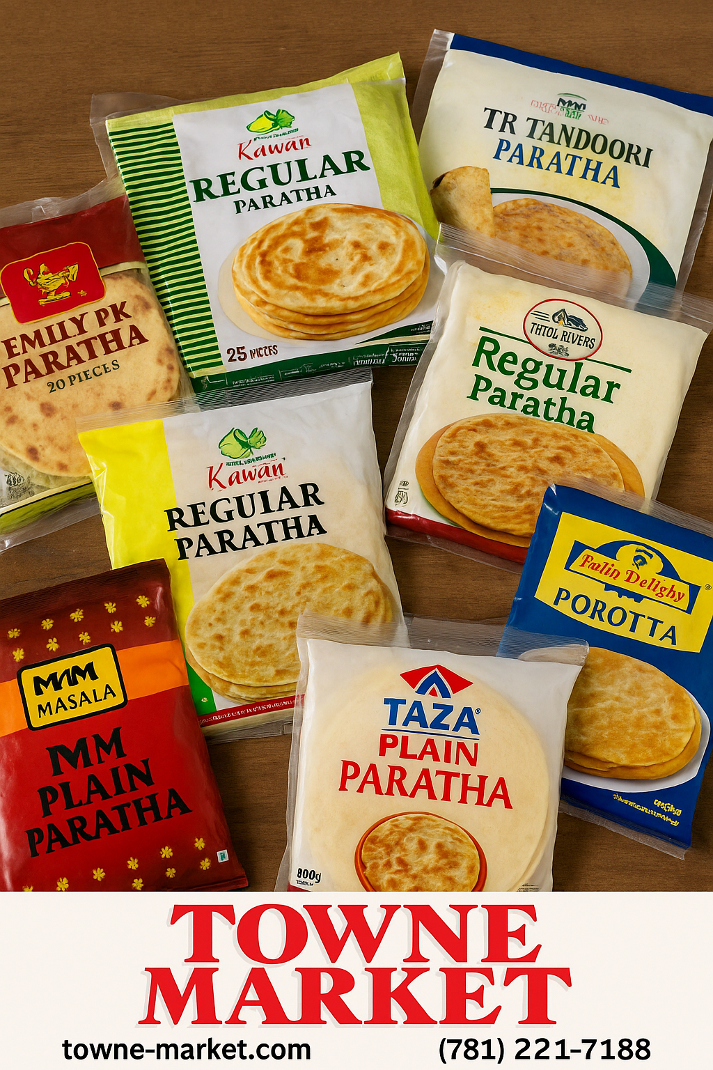 Buy Frozen Paratha in Burlington, MA – Towne Market